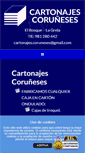 Mobile Screenshot of cartonajes.info